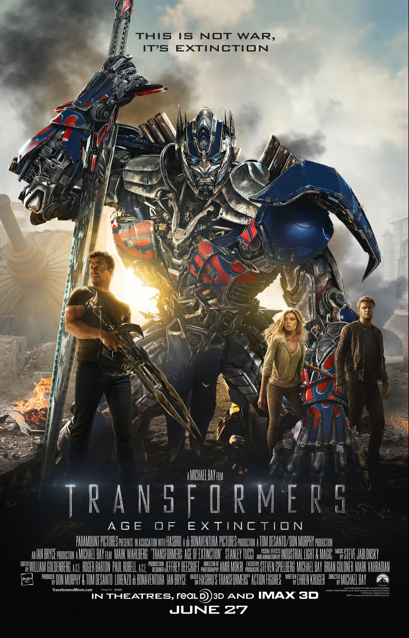 Transformers: La era de la extinción 2014